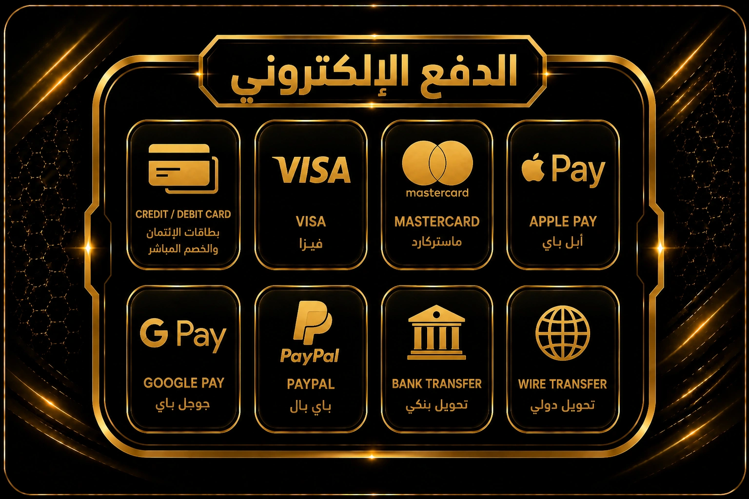 بطاقات الدفع الإلكتروني